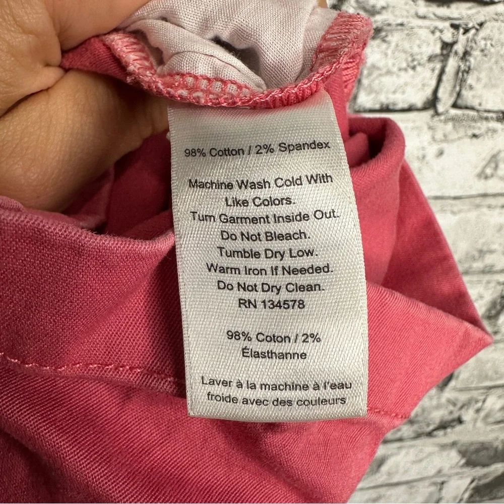 EUC Vineyard Vines Red Flat Front Shorts Youth Size Large